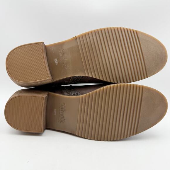 Softwalk Womens Rubi Ankle Boots US 10 Narrow EU 40.5 Brown Leather NWOB - Picture 11 of 12